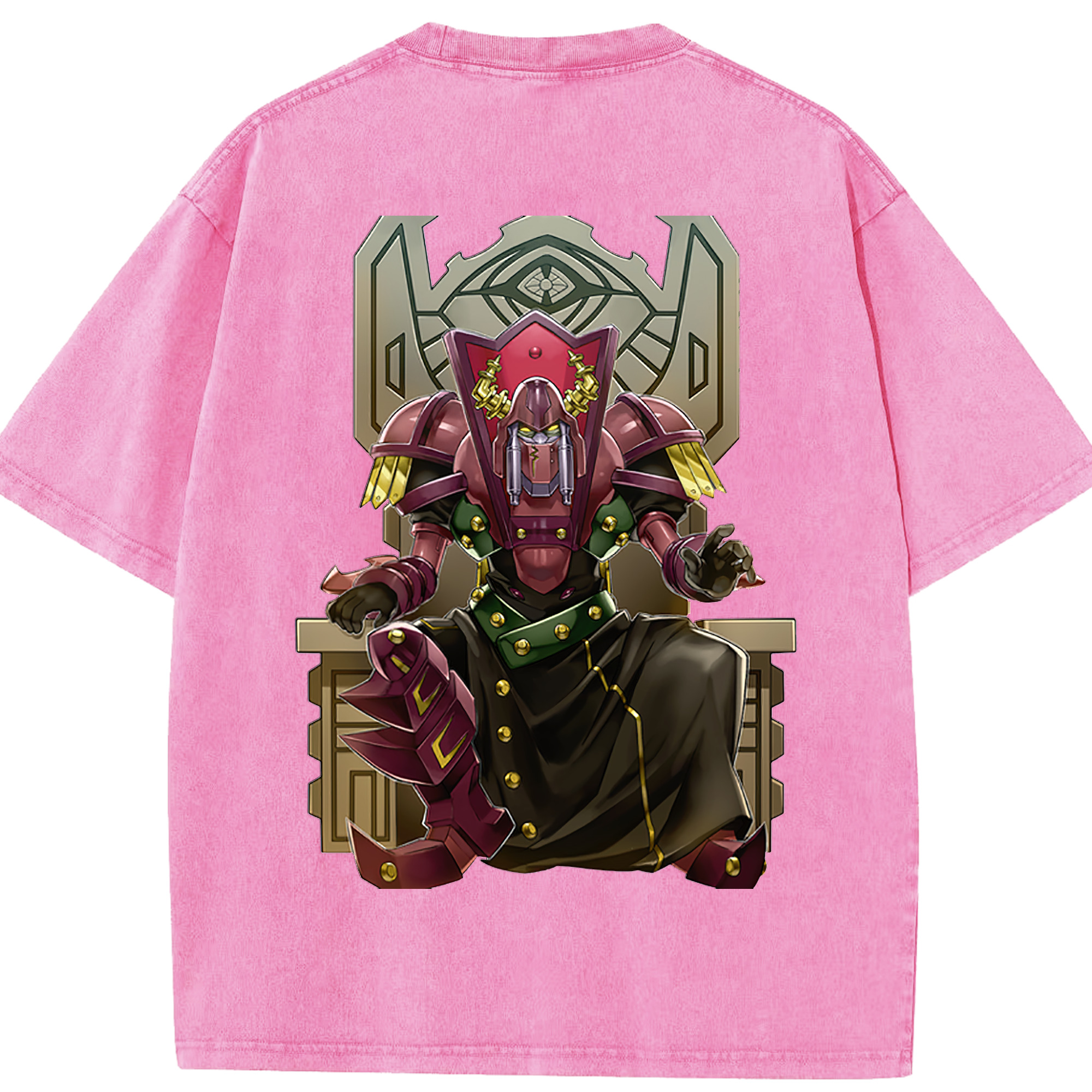 （画像用） 遊☆戯☆王 Yu-Gi-Oh! 綿100% ヴィンテージ風 半袖Tシャツ（背面プリント）